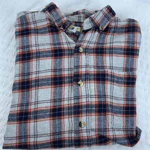 Hobbs Creek Mens Flannel Plaid Size Large